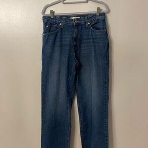 Levi's Women's Dark Blue Straight Jeans